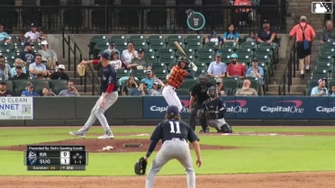 CJ Alexander homers (8) on a line drive to right field.