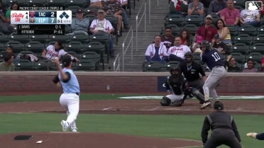 Colin Davis singles on a ground ball to shortstop Mason McCoy, deflected by third baseman Clay Dungan. Brennen Davis scores. Victor Labrada to 3rd. Brock Rodden to 2nd.