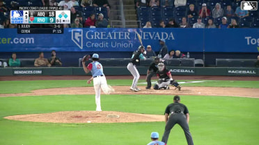 Edouard Julien singles on a ground ball to right fielder Gavin Conticello. Sterlin Thompson scores. Charlie Condon to 2nd.