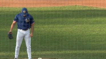 Jonathan Santucci strikes out seven over six innings