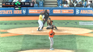 Brandon Downer In play, run(s) to Vincent Perozo