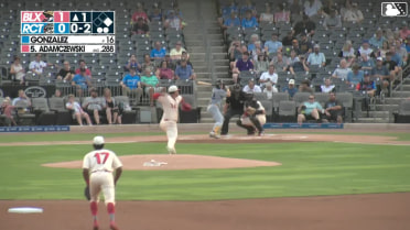 Jose Gonzalez In play, run(s) to Josh Adamczewski