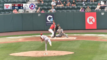 Devin Fitz-Gerald homers (5) on a fly ball to right field. Nick Mitchell scores.