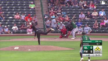 Victor Rodrigues out on a sacrifice fly to right fielder Conner Westenburg. Eduardo Guerrero scores. Mairo Martinus to 3rd.