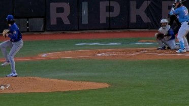 Zach Thornton's eight strikeouts