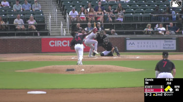 Kien Vu homers (1) on a fly ball to right center field. Cade Hunter scores. Johnny Ascanio scores.