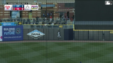 Walker Jenkins' leaping catch