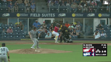 Bo Naylor homers (9) on a fly ball to right center field.