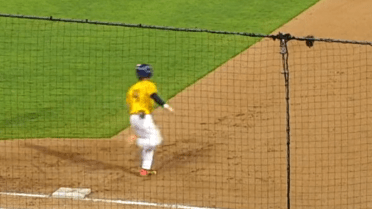 Drew Burress' seventh home run of the season