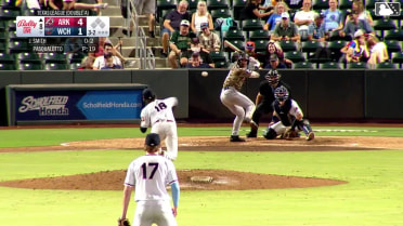 Charlie Pagliarini homers (21) on a fly ball to right center field.