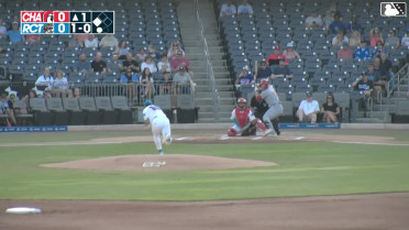 Carter Graham homers (3) on a fly ball to left center field. Carlos Sanchez scores.