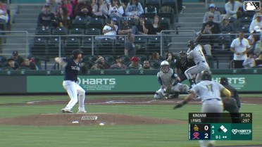 Kyren Paris singles on a sharp line drive to center fielder Victor Labrada. Arol Vera scores. Nelson Rada to 3rd.