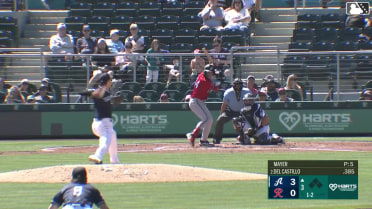 Adrian Del Castillo homers (4) on a fly ball to right center field.
