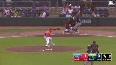 Jared Serna homers (1) on a line drive to left center field. Maximo Acosta scores. Jesús Bastidas scores.