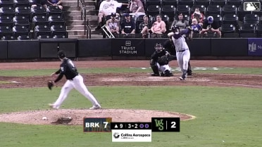 William Lugo's two-run home run