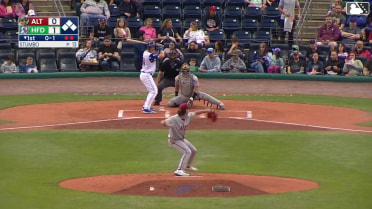 Conner Capel homers (5) on a fly ball to center field. Andy Perez scores. Roc Riggio scores.