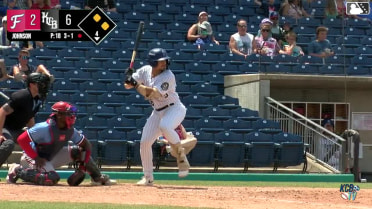 Alexander Albertus singles on a line drive to right fielder Dashyll Tejeda. Derek Cerda scores. Nick McLain to 3rd.