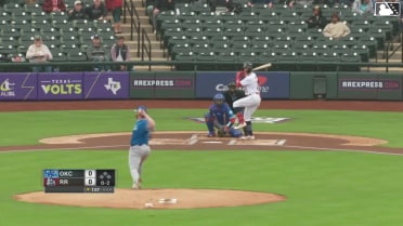 Michael Helman homers (2) on a fly ball to left field.