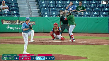 Arnaldo Lantigua homers (7) on a fly ball to left field.
