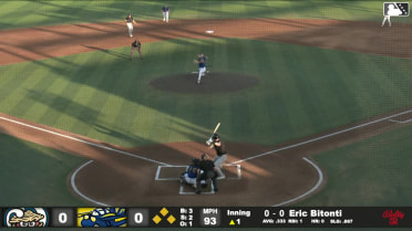Alex Williams In play, run(s) to Eric Bitonti
