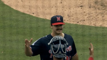 Logan Henderson strikes out nine over five frames