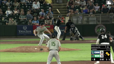 Reed Trimble homers (5) on a fly ball to left center field. Ryan Noda scores. Enrique Bradfield Jr. scores.