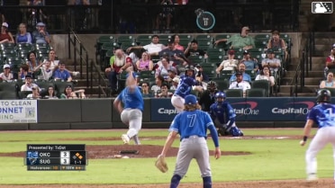 Seth Halvorsen In play, run(s) to Trenton Brooks