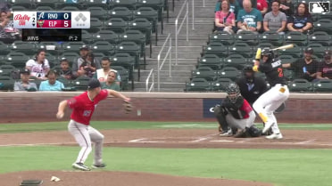 Jase Bowen homers (6) on a fly ball to left center field.