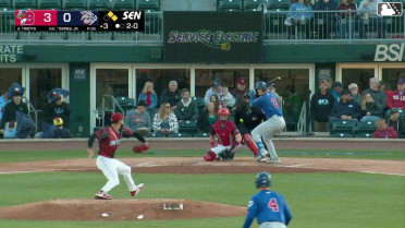 Riley Tirotta homers (5) on a fly ball to left field. Josh Kasevich scores. Charles McAdoo scores.