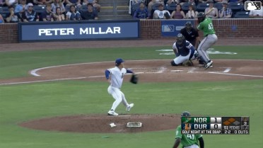 Chase Solesky In play, run(s) to Jhonkensy Noel