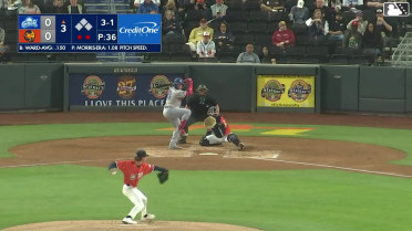 Kade Morris In play, run(s) to Ryan Ward