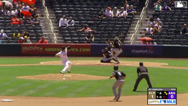 Fisher Jameson In play, run(s) to Marcos Castañon