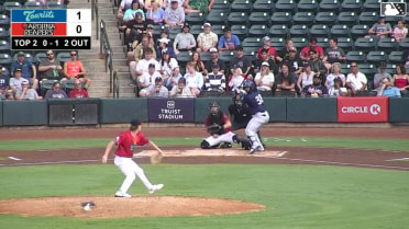 Drew McDaniel In play, run(s) to Freuddy Batista