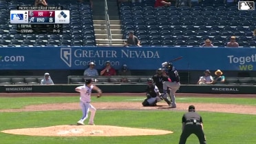 Kade Strowd In play, run(s) to Santiago Espinal