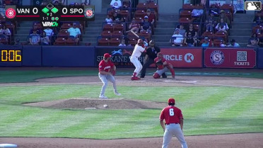 Roynier Hernandez doubles (4) on a fly ball to center fielder Alexis Hernandez. Juan Castillo scores. Tommy Hopfe scores.