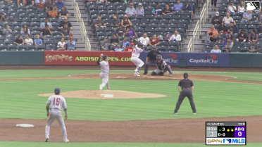 Winston Santos In play, run(s) to Bryant Betancourt