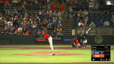 Brooks Kriske's record-breaking strikeout for Norfolk