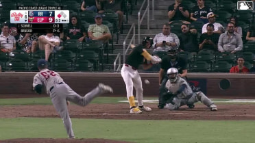 Ryan Brasier Ball to Nick Schnell