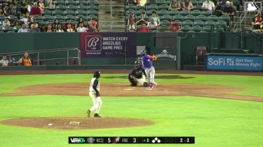 Isaiah Coupet's eighth strikeout of the night