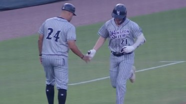 Caleb Bonemer's 18th homer of the year