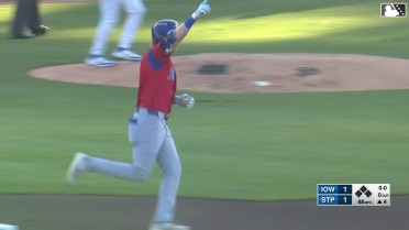 Owen Caissie rips his seventh homer of the month