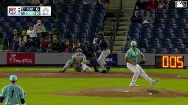 Marco Luciano homers (4) on a fly ball to center field.