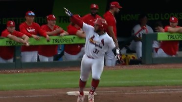 Rainiel Rodriguez's second homer of the night