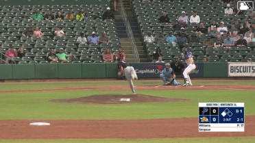 Will Simpson homers (4) on a fly ball to left center field. Cooper Kinney scores.