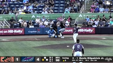 Kevin Kilpatrick Jr. grounds out, third baseman Jay Beshears to first baseman Michael Snyder. Ambioris Tavarez scores.