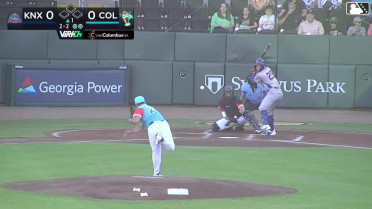 Carter Trice homers (5) on a fly ball to right field.