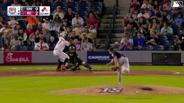 Maui Ahuna singles on a ground ball to left fielder Jackson Castillo. Jonah Cox scores. Scott Bandura scores.