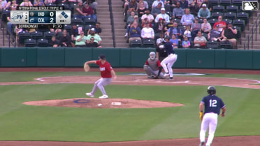 Nick Dombkowski In play, run(s) to Stuart Fairchild