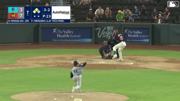 Jack Winkler singles on a line drive to right fielder Joey Loperfido. Cole Conn scores. Luke Mann to 3rd.