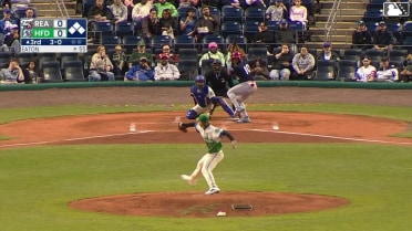 Aroon Escobar walks. Austin Murr scores. Dante Nori to 3rd. Bryan Rincon to 2nd.